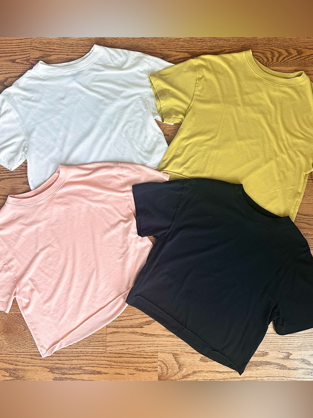 Wild Fable XXS (RUNS LARGE!) Cropped Boxy T-Shirt Bundle Set of 4 Tees